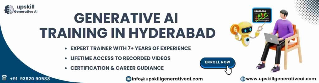 generative ai training in hyderabad - enroll image