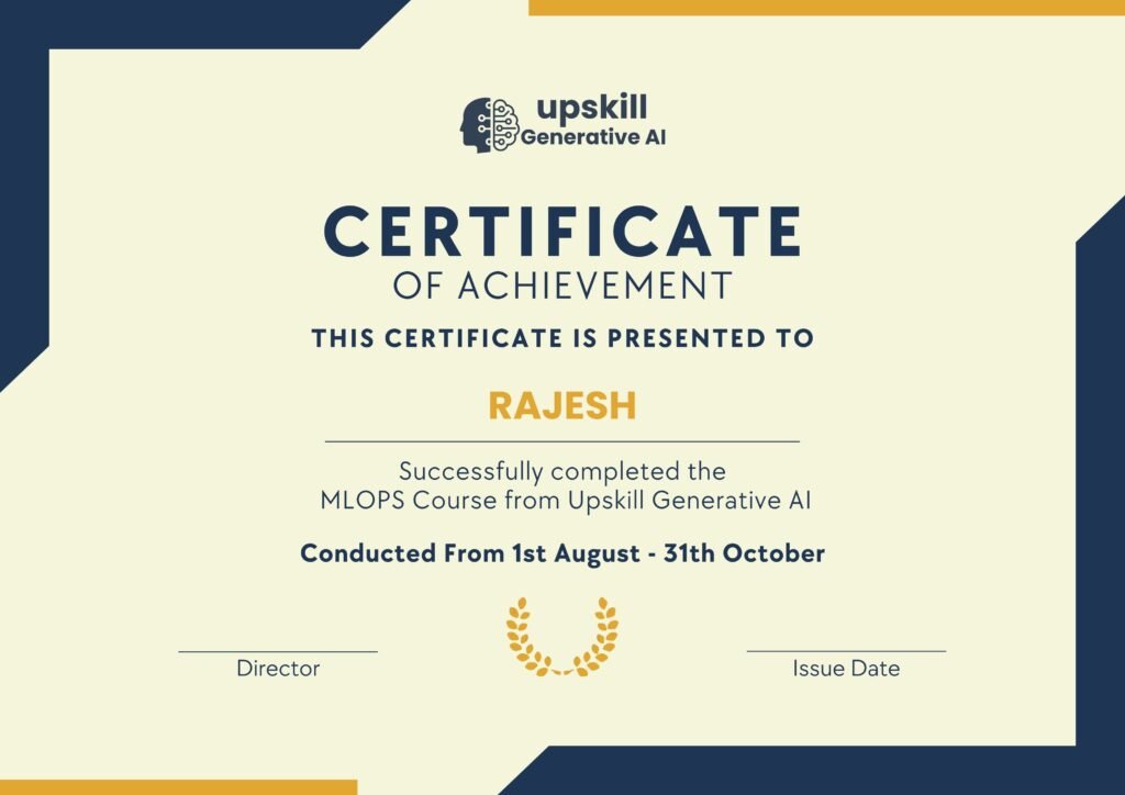 MLOPS training in hyderabad - Mlops certifications