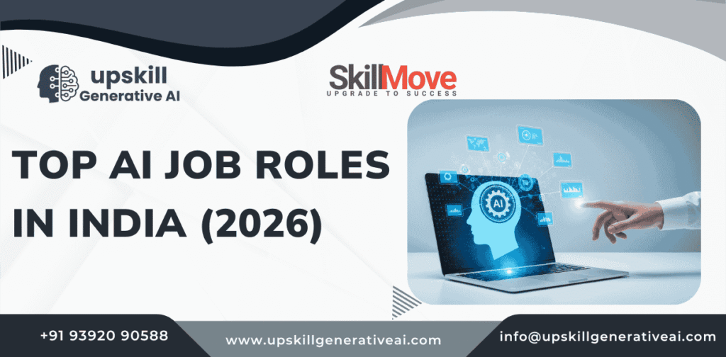 Top AI Job Roles in India (2026) - generative ai training in hyderabad