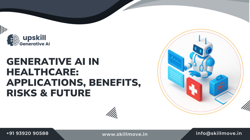 generative ai in healthcare : applications, benefits, risks, future and scaled