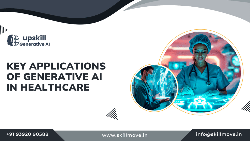key applications of genertative ai in health care - generative ai training in hyderabad