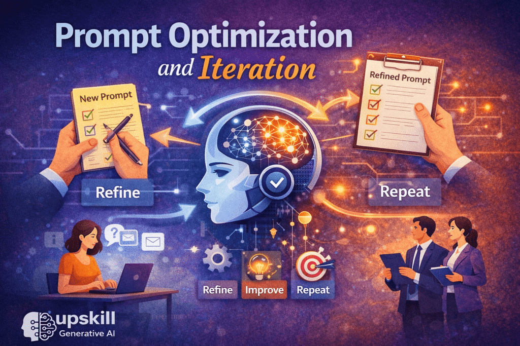 prompt optimization and iteration - generative ai training in hyderabad